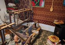 Povestea emoționantă a Laviniei Vâlceanu, femeia care a transformat amintirea bunicii într-un atelier de țesut la Dănești