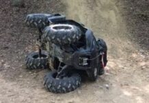 Turceni: Bărbat de 38 de ani, mort după ce s-a răsturnat cu ATV-ul