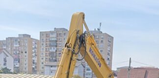 Târgu Jiu: S-au reluat lucrările la pasajul de pe Ana Ipătescu