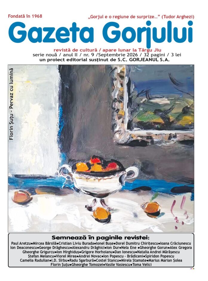 Editorial – Pe când ofensiva noului destin național? – un comentariu al „Gazetei Gorjului”, nr. 9/2026 –