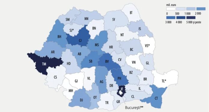 Banii străini nu se învârt la Gorj. Județul, pe ultimele locuri la investițiile străine
