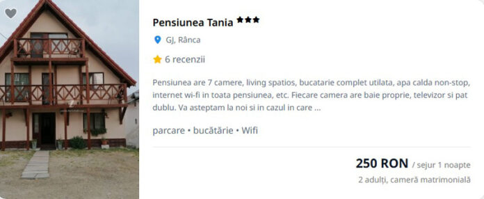 Cât costă minivacanța de 1 Decembrie la munte, în Gorj. O noapte de cazare poate ajunge la câteva sute de lei pentru doi adulți