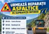 Se repară asfaltul pe drumurile din județ. Circulație cu restricții