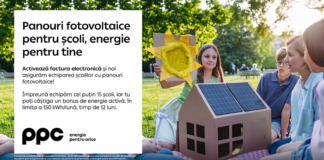 Activarea facturii electronice PPC echipează cu panouri fotovoltaice o școală din județul Gorj